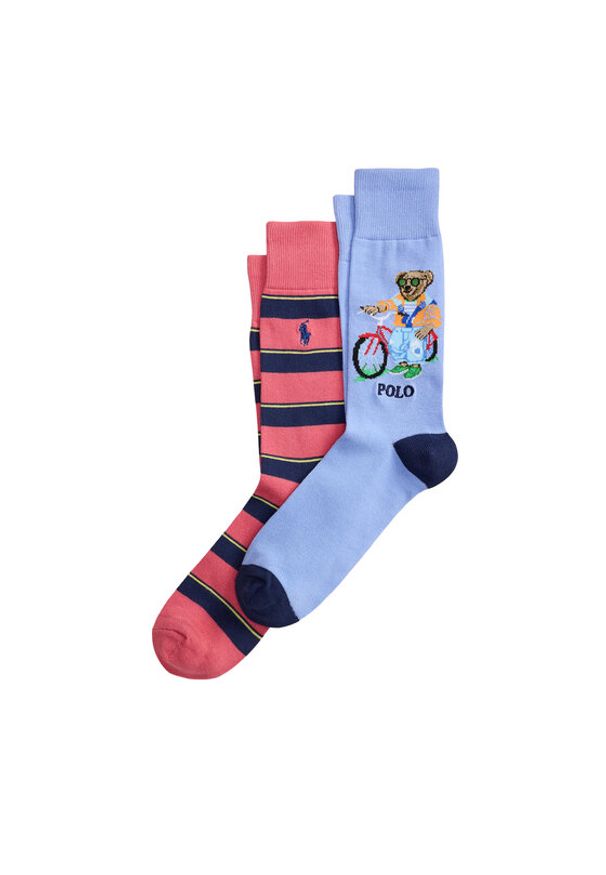 Polo Ralph Lauren Skarpety długie 449P11952001 Kolorowy. Materiał: bawełna. Wzór: kolorowy