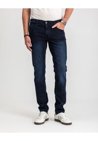 Męskie Spodnie Jeansowe Mustang Style Oregon Tapered Denim Blue 1017122 5000 801 #7
