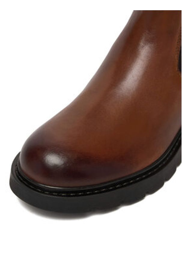 Beverly Hills Polo Club Sztyblety CEO-WI45-TOSS-02 Brązowy. Kolor: brązowy. Materiał: skóra