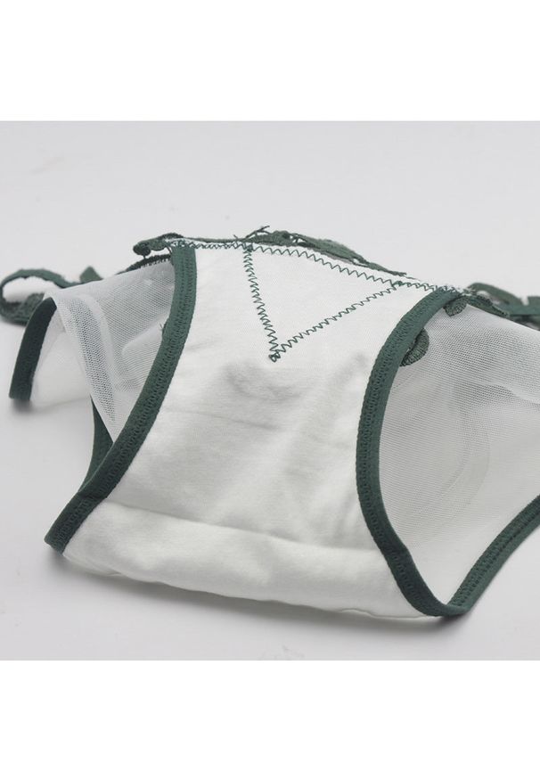 Intica - figi z haftem i prześwitującym materiałem Pakize. Kolor: wielokolorowy. Materiał: materiał. Wzór: haft