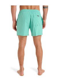 Quiksilver - Szorty kąpielowe dla Mężczyzn EVERYDAY FLEX VOLLEY 15". Kolor: zielony. Materiał: elastan, poliester, materiał. Styl: sportowy