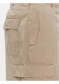 Champion Spodnie materiałowe 220015 Beżowy Custom Fit. Kolor: beżowy. Materiał: bawełna #5