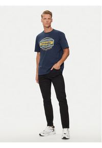 Wrangler Jeansy Larston 112356815 Czarny Slim Fit. Kolor: czarny