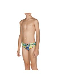 Kąpielówki chłopięce slipy kąpielowe na basen Arena Watchword. Kolor: czarny, niebieski, wielokolorowy, zielony #1