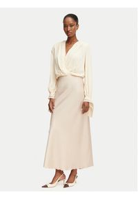 Rinascimento Spódnica maxi CFC0128467003 Beżowy Regular Fit. Kolor: beżowy. Materiał: syntetyk #3