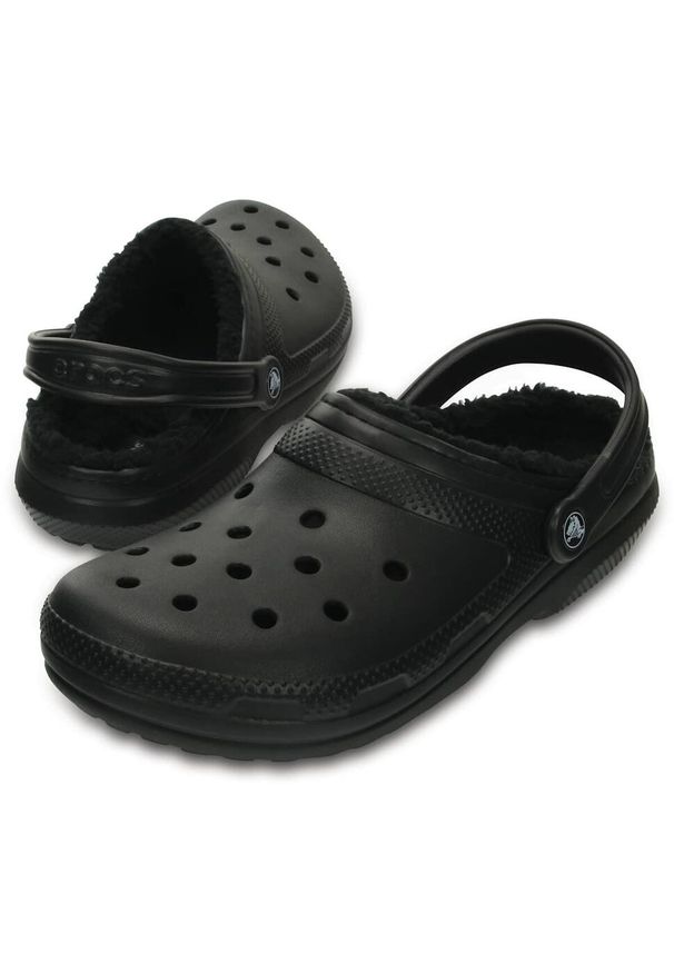 Crocs Classic Lined Clog. Kolor: czarny