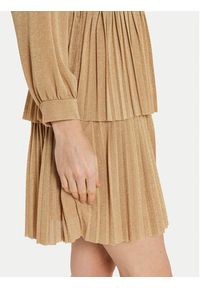 Artigli Sukienka koktajlowa ACAB000583 Złoty Regular Fit. Kolor: złoty. Materiał: wiskoza, syntetyk. Styl: wizytowy #5