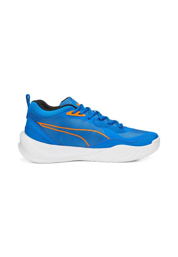 Buty halowe Puma Playmaker Pro. Kolor: niebieski. Materiał: tkanina, materiał, syntetyk