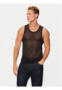 Emporio Armani Underwear Tank top 112049 4F527 00020 Czarny Regular Fit. Kolor: czarny. Materiał: syntetyk