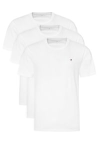 TOMMY HILFIGER - Tommy Hilfiger Komplet t-shirtów UM0UM03379 Biały Regular Fit. Kolor: biały. Materiał: bawełna #1