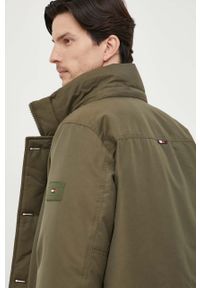 TOMMY HILFIGER - Tommy Hilfiger kurtka puchowa męska kolor zielony zimowa. Kolor: zielony. Materiał: puch. Sezon: zima #7
