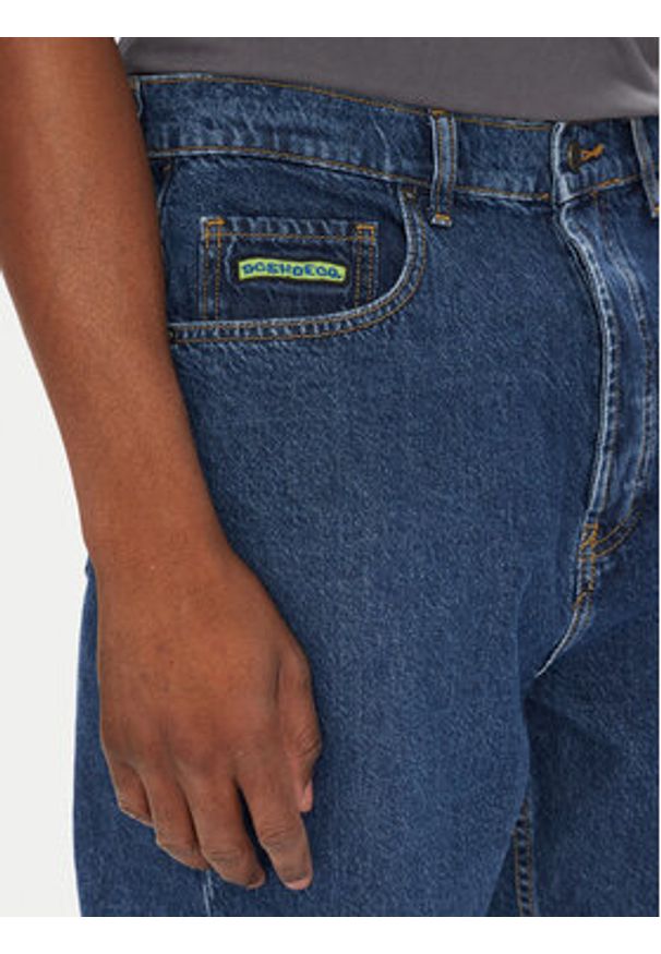 DC Shoes Szorty jeansowe Worker ADYDS03020 Niebieski Baggy Fit. Kolor: niebieski. Materiał: bawełna