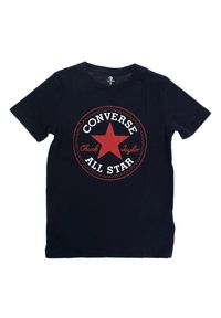 Koszulka dla dzieci Converse Core Chuck Patch. Kolor: niebieski