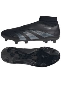 Adidas - Buty adidas Predator League Ll Fg M IG7769 czarne. Kolor: czarny. Materiał: syntetyk, materiał. Szerokość cholewki: normalna