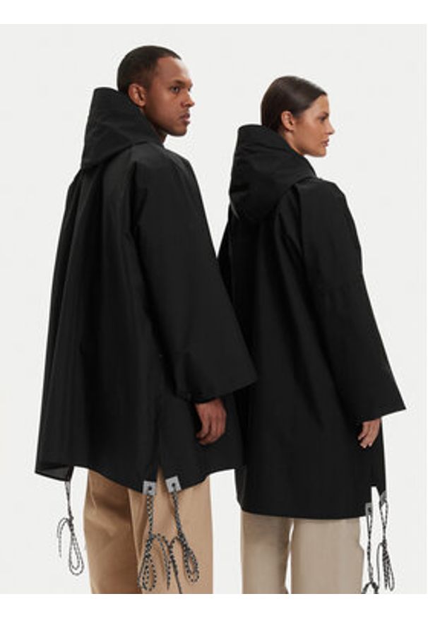 Napapijri Kurtka przeciwdeszczowa A-Raincape L NP0A4H4D9411 Czarny Oversize. Kolor: czarny. Materiał: syntetyk