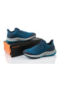 Buty trekkingowe damskie Merrell Bravada Waterproof niskie. Kolor: niebieski