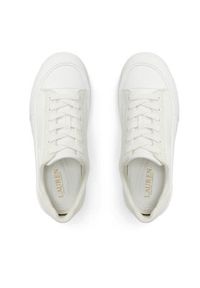 Lauren Ralph Lauren Sneakersy 802908361001 Biały. Kolor: biały. Materiał: materiał #3