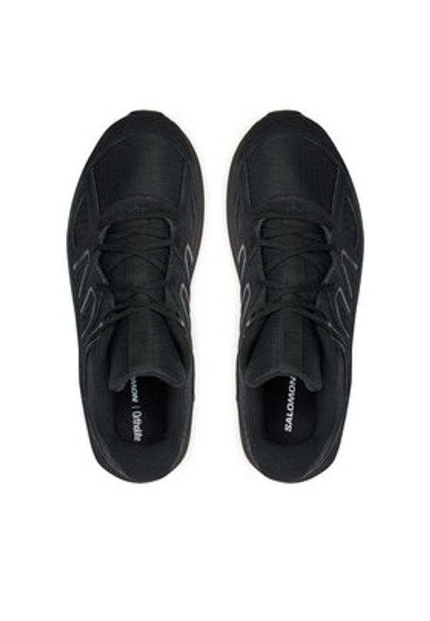 salomon - Salomon Sneakersy Mission Evr Leather L47644300 Czarny. Kolor: czarny. Materiał: materiał