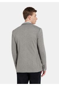 Pako Lorente - PAKO LORENTE - Szara marynarka w pepitkę z dzianiny. Kolor: szary. Materiał: dzianina. Sezon: jesień #3
