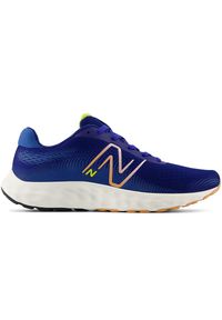 Buty damskie New Balance W520RN8 – niebieskie. Kolor: niebieski. Materiał: guma, syntetyk, materiał. Szerokość cholewki: normalna #1