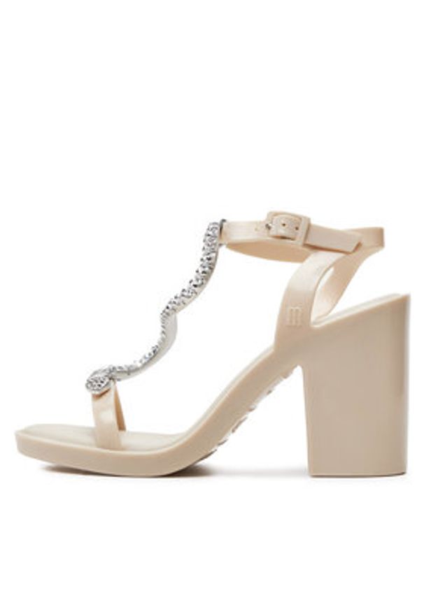 melissa - Melissa Sandały Melissa Snake Block + Bo.Bo Ad 35775 Beżowy. Kolor: beżowy