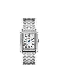 Fossil Zegarek Carraway FS6008 Srebrny. Kolor: srebrny