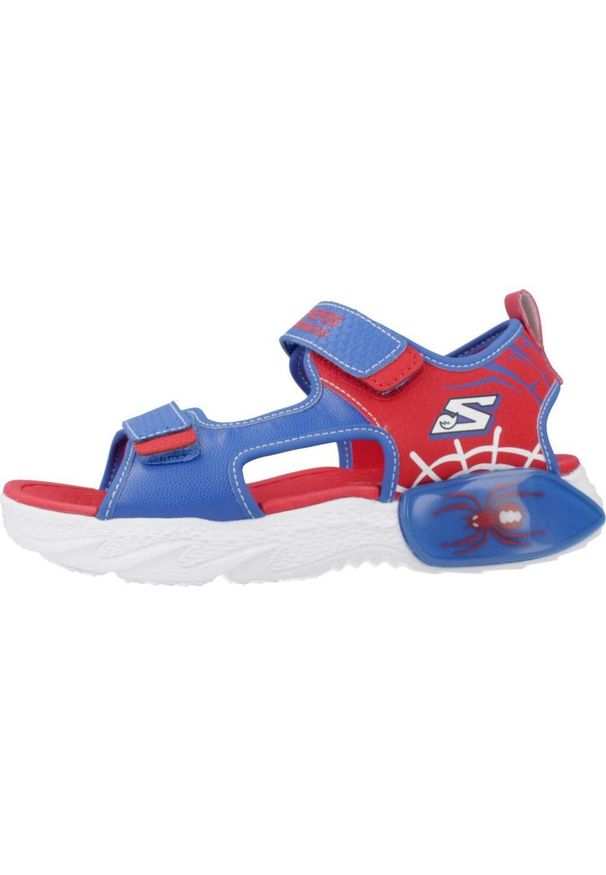 skechers - Sandały Skechers Model Splash-bugt Kolor Niebieski. Kolor: niebieski. Materiał: syntetyk, tkanina. Sezon: lato