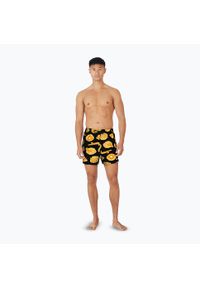 Szorty kąpielowe męskie Nike Multi Print 5" Volley. Kolor: czarny. Wzór: nadruk