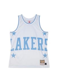 Mitchell & Ness - Koszulka Los Angeles Lakers Blown Out Fashion. Kolor: niebieski, wielokolorowy, biały. Sport: koszykówka #1