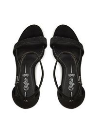 Buffalo Sandały Monroe 2 1291243 Czarny. Kolor: czarny. Materiał: materiał #2