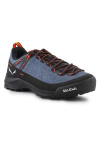Buty Salewa Wildfire Canvas 61406-8669 czarne. Okazja: na co dzień. Kolor: czarny. Materiał: bawełna, włókno, nylon. Szerokość cholewki: normalna. Sezon: lato. Sport: turystyka piesza, wspinaczka #2