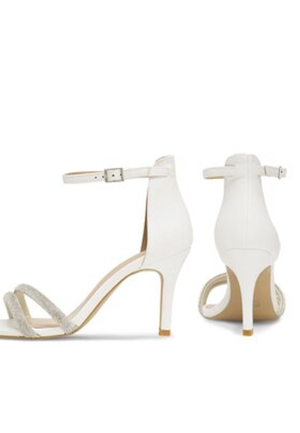 Jenny Fairy Sandały WYL3663-1A Biały. Kolor: biały. Materiał: skóra