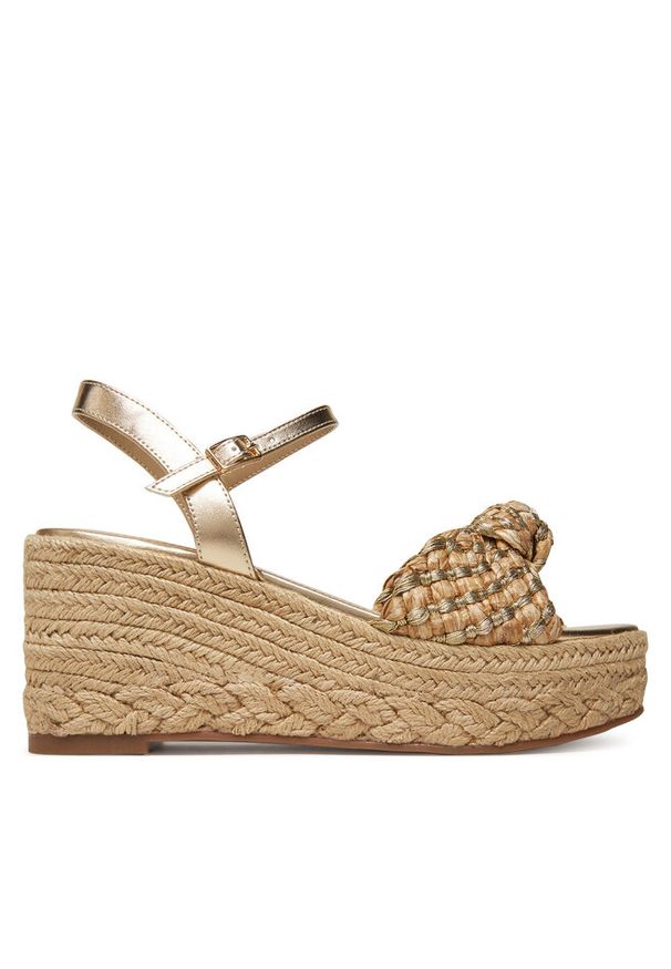 Espadryle Aldo. Kolor: złoty