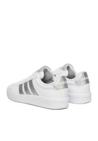Adidas - adidas Sneakersy CEO-GRAND COURT 3.0 J JP9363 Biały. Kolor: biały. Materiał: materiał #2