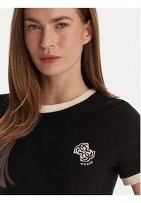 Guess T-Shirt V6GI05 K2966 Czarny Regular Fit. Kolor: czarny. Materiał: bawełna #2