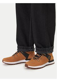 Timberland Trapery TB0A6DQDEJS1 Żółty. Kolor: żółty. Materiał: skóra #5