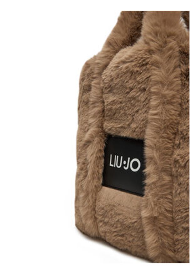 Liu Jo Torebka M Tote TF5270 E0374 Beżowy. Kolor: beżowy