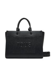 Tous - TOUS Torebka La Rue New 2002025651 Czarny. Kolor: czarny. Materiał: skórzane