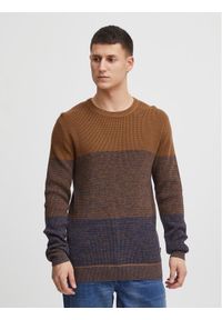 Blend Sweter 20715860 Granatowy Regular Fit. Kolor: niebieski. Materiał: bawełna #1