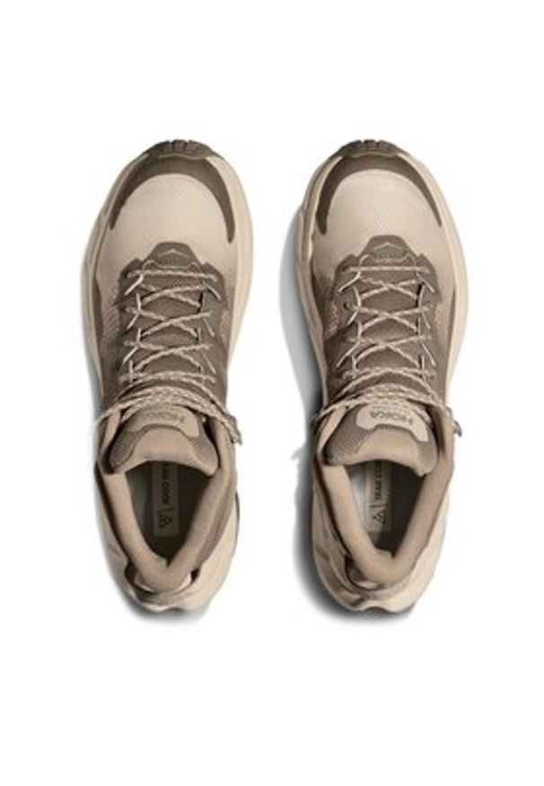 HOKA - Hoka Trekkingi Trail Code Gtx GORE-TEX 1123165 Brązowy. Kolor: brązowy. Materiał: materiał. Technologia: Gore-Tex. Sport: turystyka piesza