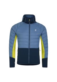 DARE 2B - Męska Kurtka Hybrydowa Descending. Kolor: niebieski. Materiał: puch. Sport: turystyka piesza #1