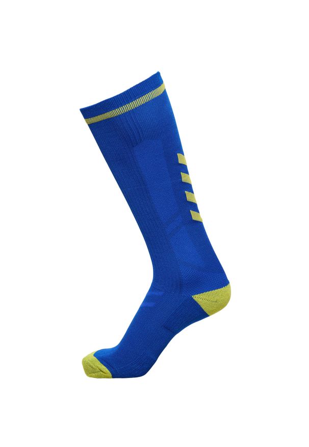 Skarpety sportowe dla dorosłych Hummel Elite Indoor Sock High. Kolor: niebieski, wielokolorowy, żółty. Sport: piłka ręczna