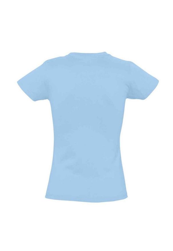 SOL'S - Koszulka Imperial Dla Kobiet. Kolor: niebieski. Sport: turystyka piesza