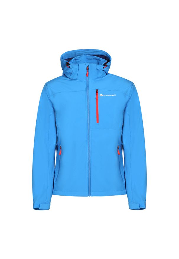 ALPINE PRO - Pánská bunda DERAF. Kolor: niebieski. Sport: turystyka piesza
