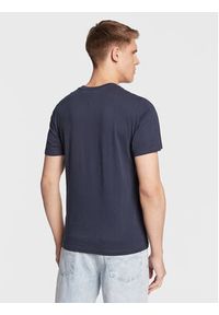 Tommy Jeans T-Shirt Entry DM0DM15675 Granatowy Regular Fit. Kolor: niebieski. Materiał: bawełna #4