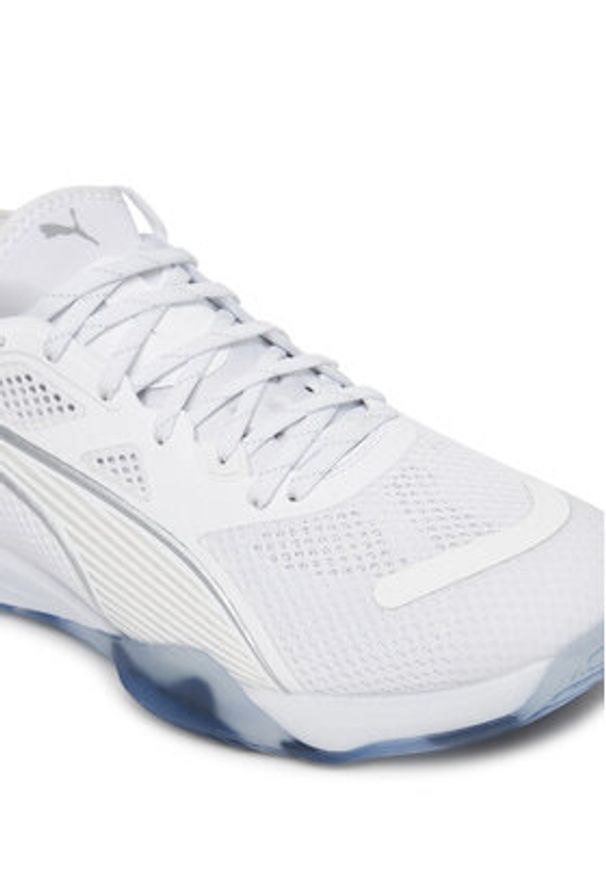 Puma Buty halowe Eliminate Nitro Sqd 4 108438 02 Biały. Kolor: biały. Materiał: materiał