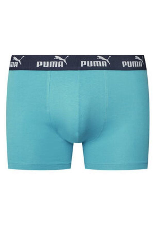 Puma Komplet 2 par bokserek 938753 Kolorowy. Materiał: bawełna. Wzór: kolorowy