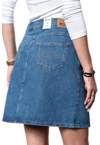 Mustang - SPÓDNICA JEANSOWA MUSTANG Wrap Skirt 1007016 5000 680. Materiał: jeans #5