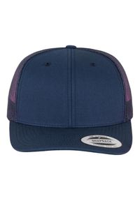 FLEXFIT - Retro Trucker Cap. Kolor: różowy. Styl: retro