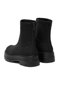 Jenny - JENNY Botki CEO-WS6615-01 Czarny. Kolor: czarny. Materiał: materiał #7